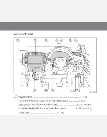 toyota harrier hybrid 2017 2018 2019 2020 owners manual